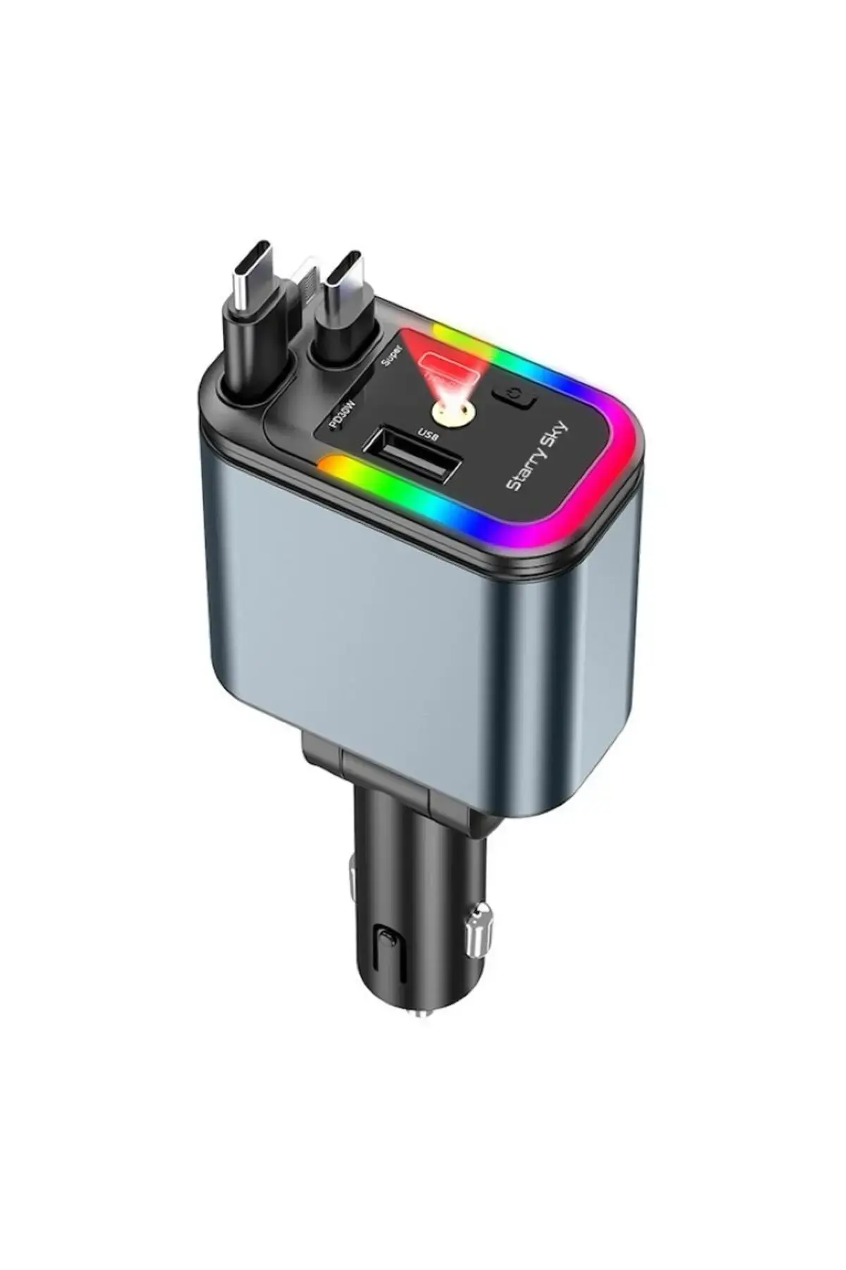 GalaxyCharge Pro Projeksiyonlu Akıllı Araç Şarjı